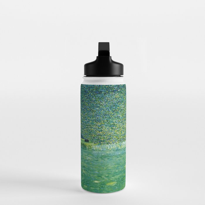Gustav Klimt , Pond of Schloss Kammer on Attersee Water Bottle Gallery Image 3