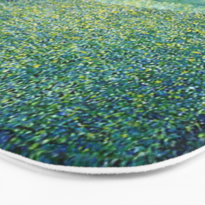 Gustav Klimt , Pond of Schloss Kammer on Attersee Bath Mat Gallery Image 3
