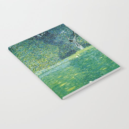 Gustav Klimt , Pond Of Schloss Kammer On Attersee Notebook Gallery Image 2