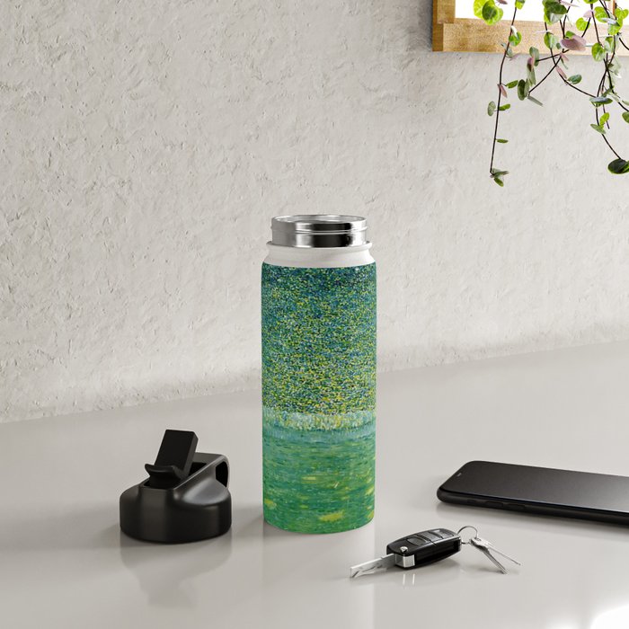Gustav Klimt , Pond of Schloss Kammer on Attersee Water Bottle Gallery Image 4