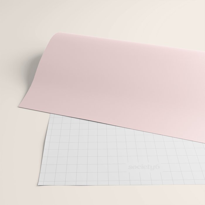Lime Green and Pale Pink Fresh Minimalist Color Block Wrapping Paper Gallery Image 2