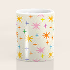 Twinkly Stars Cute and Colorful Pattern Coffee Mug Gallery Image 4