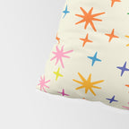 Twinkly Stars Cute and Colorful Pattern Pillow Sham Gallery Image 4