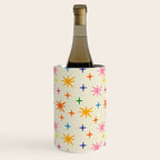 Twinkly Stars Cute and Colorful Pattern Wine Chiller Gallery Image 3