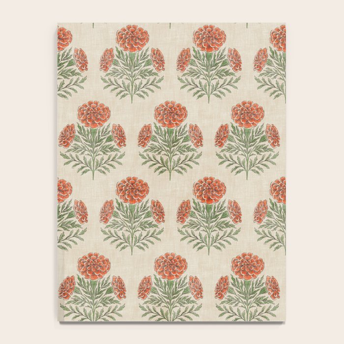 Marigold - persimmon Notebook Gallery Image 4