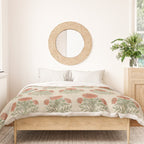 Marigold - persimmon Duvet Cover Gallery Image 3