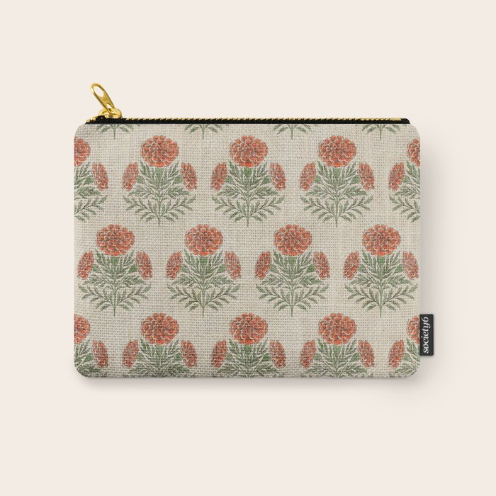 Marigold - persimmon Carry All Pouch Gallery Image 1