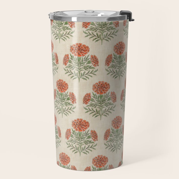 Marigold - persimmon Travel Mug Gallery Image 2