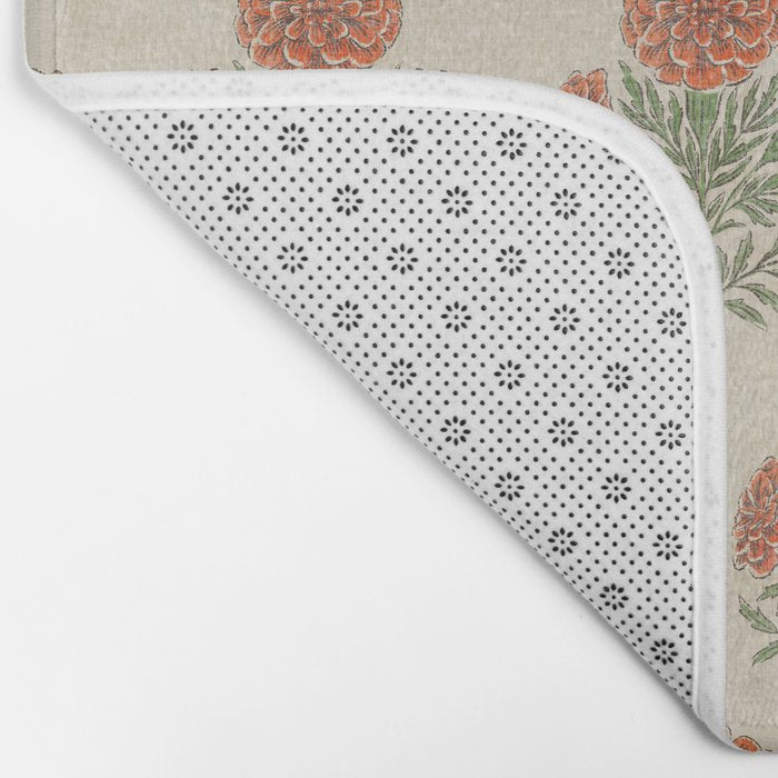 Marigold - persimmon Bath Mat Gallery Image 2