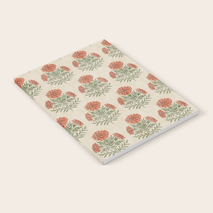 Marigold - persimmon Notebook Gallery Image 2