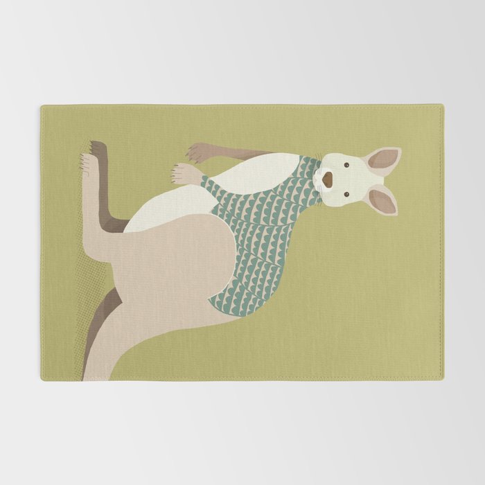 Whimsical Kangaroo Rug Gallery Image 2