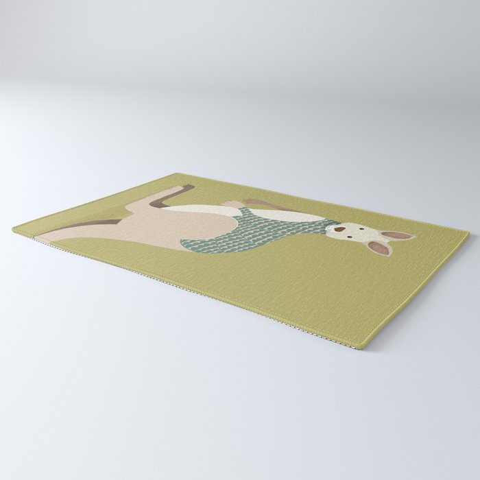Whimsical Kangaroo Rug Gallery Image 3