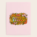 Pisces Flowers Poster Gallery Image 4
