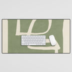 Abstract line art 77 Desk Mat Gallery Image 1