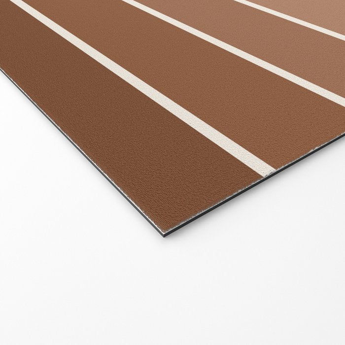 Gradient Arch XII Earthy Neutral Mid Century Modern Rainbow Welcome Mat Gallery Image 2