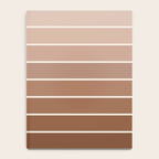 Gradient Arch XII Earthy Neutral Mid Century Modern Rainbow Notebook Gallery Image 4