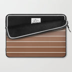 Gradient Arch XII Earthy Neutral Mid Century Modern Rainbow Laptop Sleeve Gallery Image 2