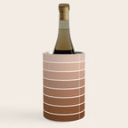 Gradient Arch XII Earthy Neutral Mid Century Modern Rainbow Wine Chiller Gallery Image 3
