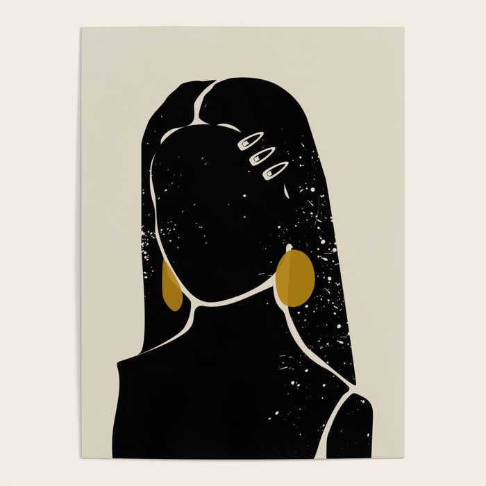 Black Hair No. 3 Poster Gallery Image 1