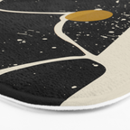 Black Hair No. 3 Bath Mat Gallery Image 3