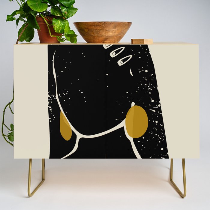 Black Hair No. 3 Credenza Gallery Image 1