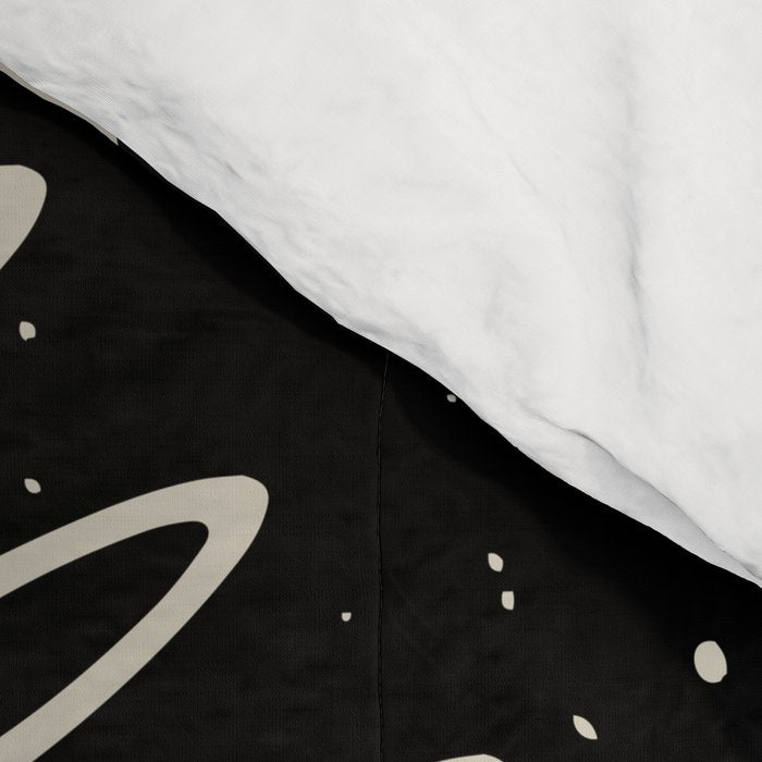 Black Hair No. 3 Comforter Gallery Image 4