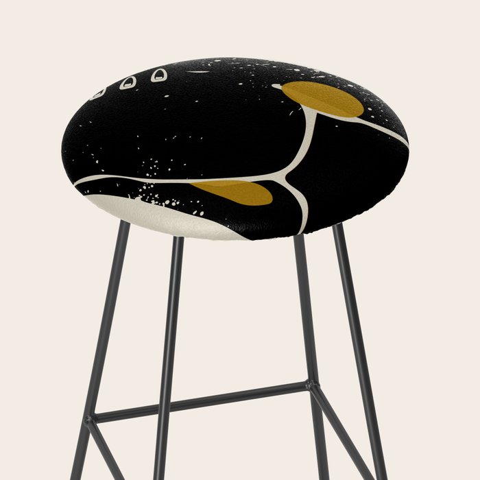 Black Hair No. 3 Stool Gallery Image 2