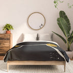 Black Hair No. 3 Comforter Gallery Image 3