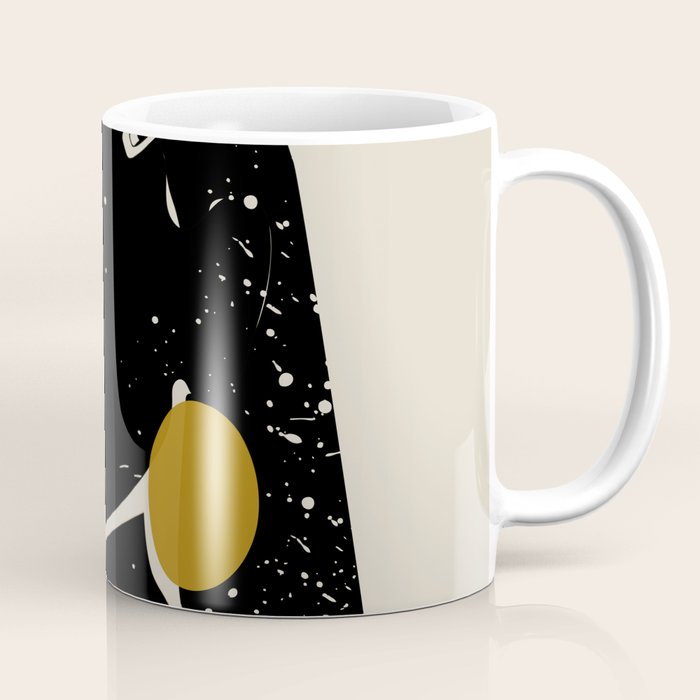 Black Hair No. 3 Coffee Mug Gallery Image 1