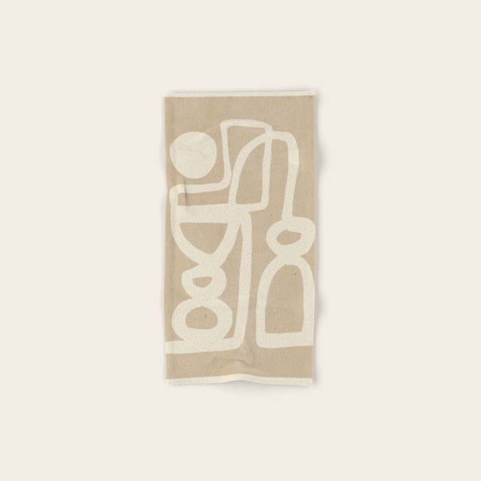 Abstract Minimal Shapes 78 Bath Towel Gallery Image 1