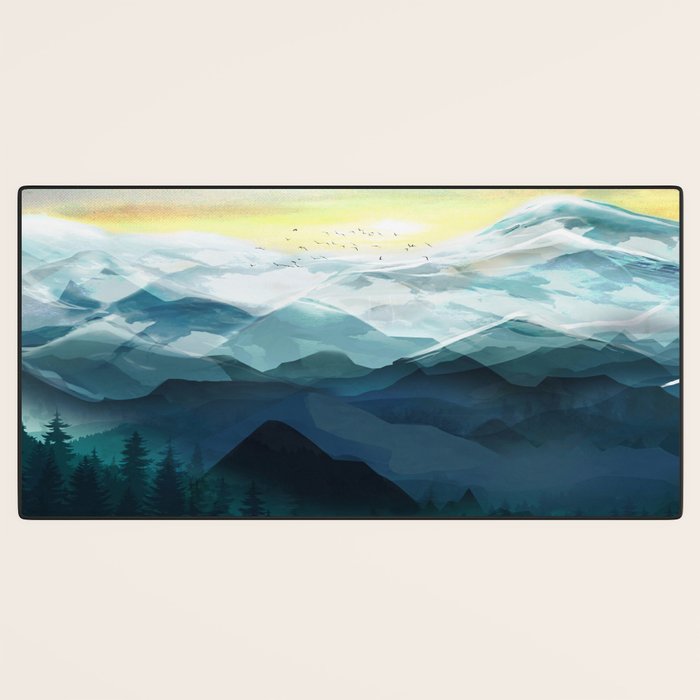 Mountain Range Desk Mat Gallery Image 3