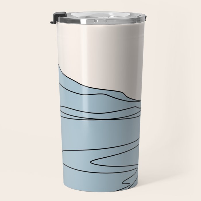 Abstract Landscape 28B Travel Mug Gallery Image 3
