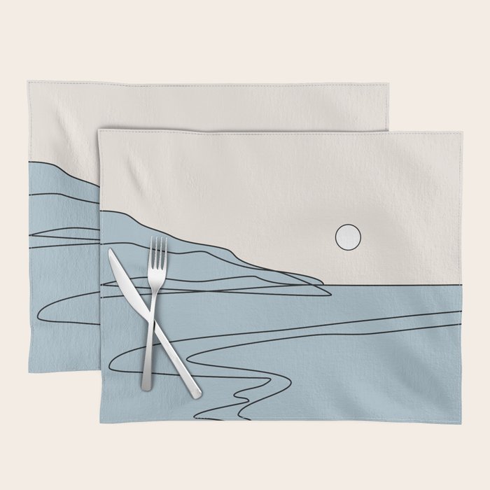 Abstract Landscape 28B Placemat Gallery Image 1