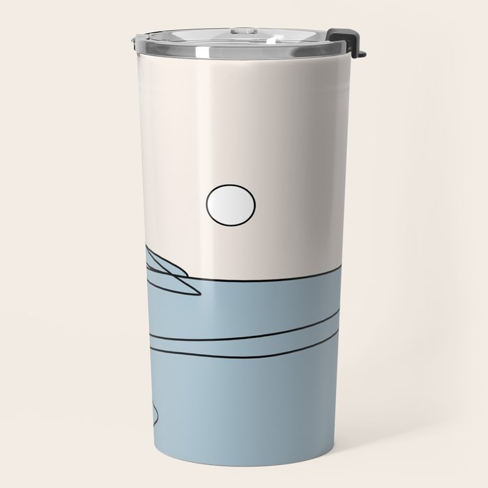 Abstract Landscape 28B Travel Mug Gallery Image 2