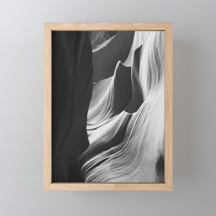 ANTELOPE CANYON XXXVIII / Arizona Desert Mini Art Print Gallery Image 1