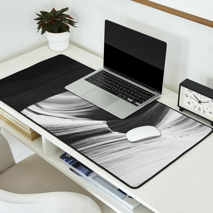 ANTELOPE CANYON XXXVIII / Arizona Desert Desk Mat Gallery Image 2