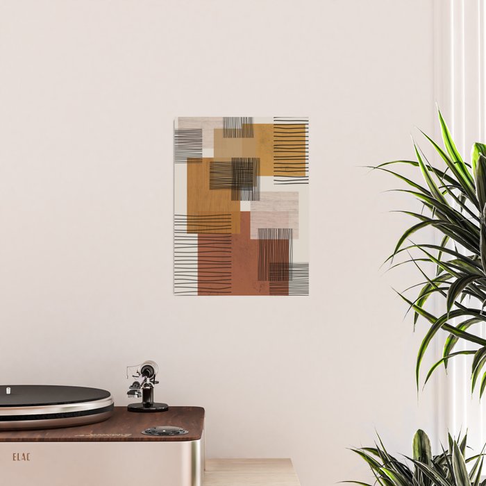 Modern Pattern Poster Gallery Image 2