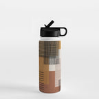 Modern Pattern Water Bottle Gallery Image 1