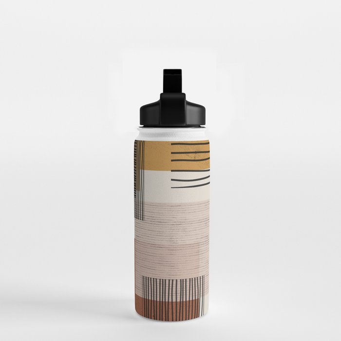 Modern Pattern Water Bottle Gallery Image 2