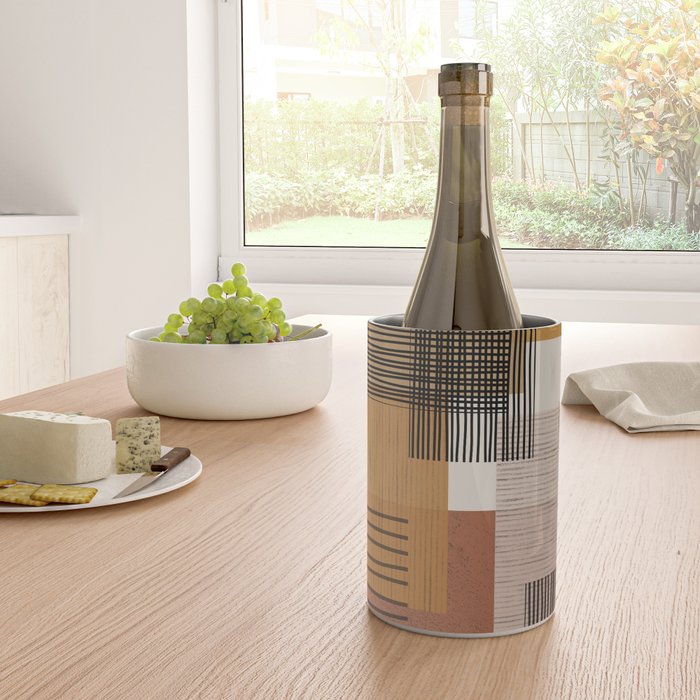 Modern Pattern Wine Chiller Gallery Image 4