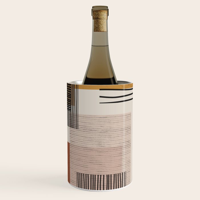 Modern Pattern Wine Chiller Gallery Image 3