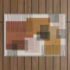 Modern Pattern Outdoor Rug Gallery Image 1