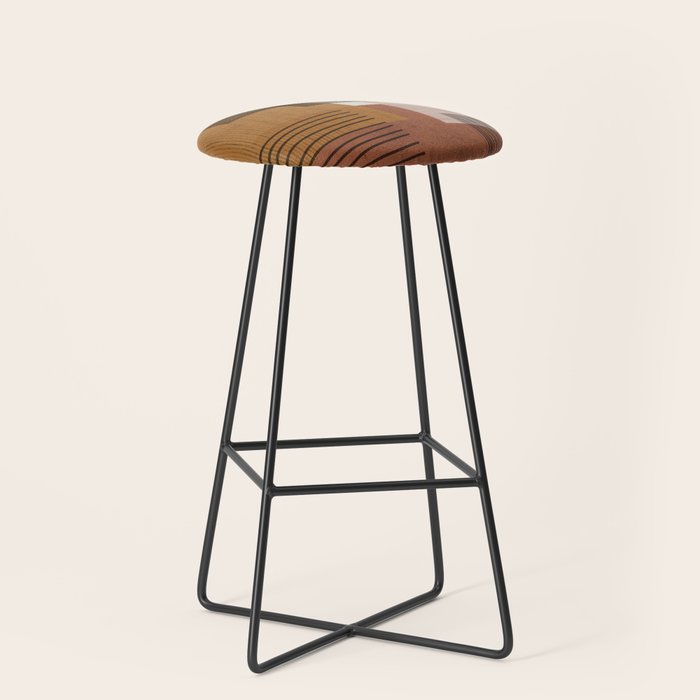 Modern Pattern Stool Gallery Image 1