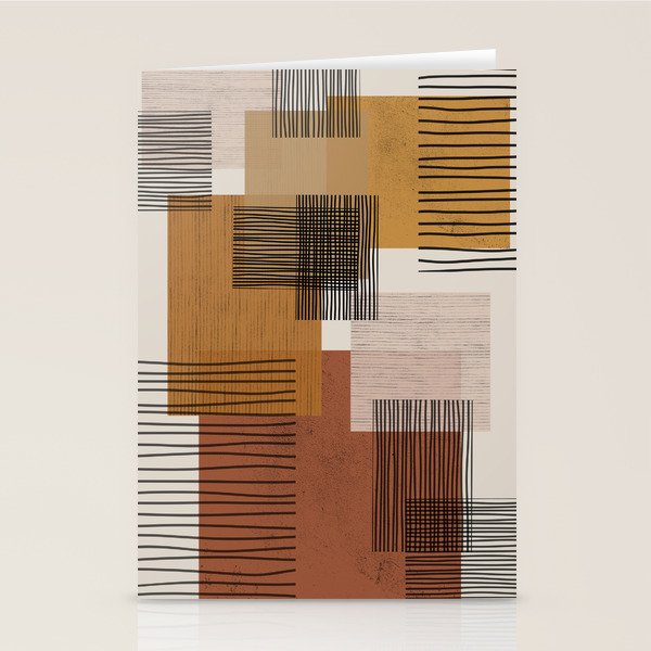 Modern Pattern Stationery Card Gallery Image 1