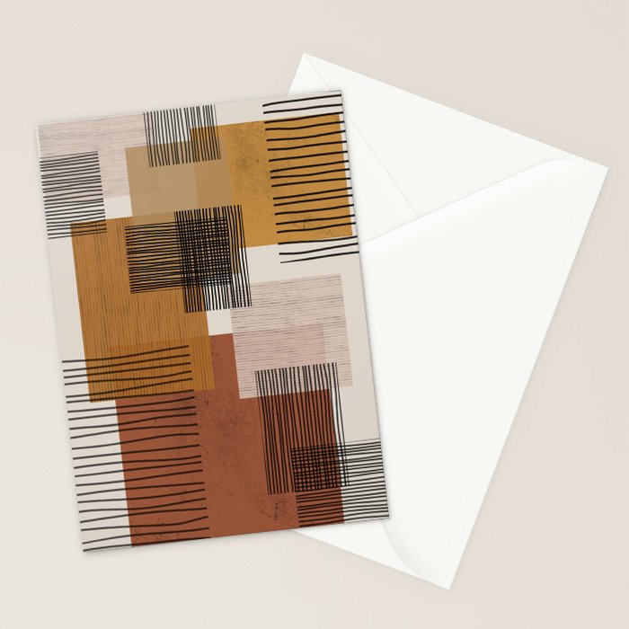Modern Pattern Stationery Card Gallery Image 2