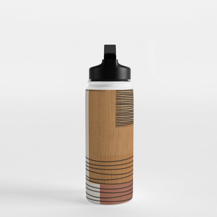 Modern Pattern Water Bottle Gallery Image 3