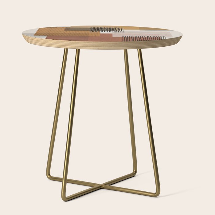 Modern Pattern Side Table Gallery Image 1