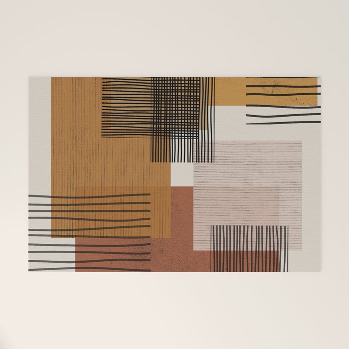 Modern Pattern Welcome Mat Gallery Image 1