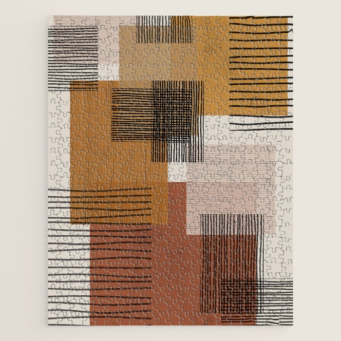 Modern Pattern Jigsaw Puzzle Gallery Image 1
