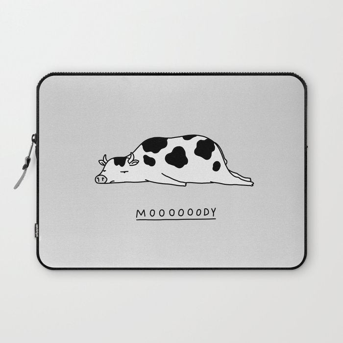 Moooooody Laptop Sleeve Gallery Image 1